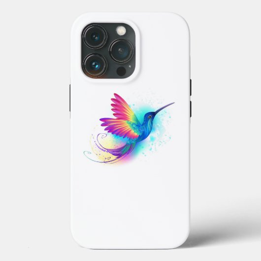 エキゾチック レインボー ハチドリ Case-Mate iPhoneケース (裏面)