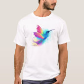 エキゾチック レインボー ハチドリ Tシャツ (正面)