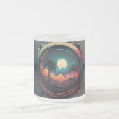 エキゾチック・レンズ フロストグラスマグカップ (中央)