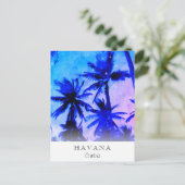 *~*エキゾチックAP25パーソナライズ旅行*パーム離れ ポストカード (スタンド正面)