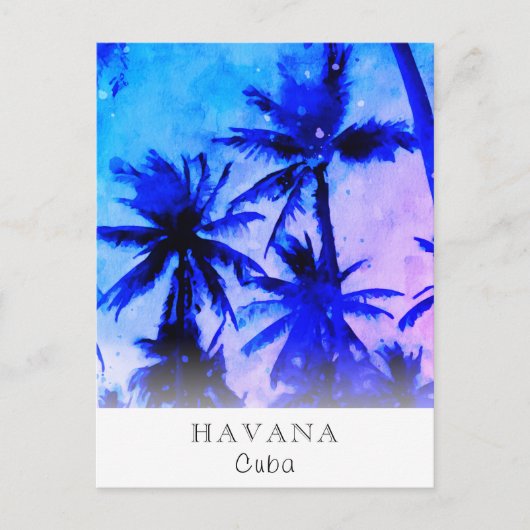 *~*エキゾチックAP25パーソナライズ旅行*パーム離れ ポストカード (正面)