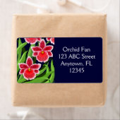 エキゾチックOdongglossum蘭ラベル ラベル (インサイチュ)