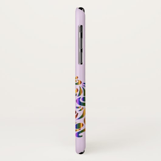 エキゾチックPeacock iPhone Xケース Case-Mate iPhoneケース (裏面/左)