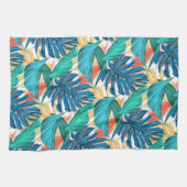 エキゾチッ葉ク熱帯- キッチンタオル (横)