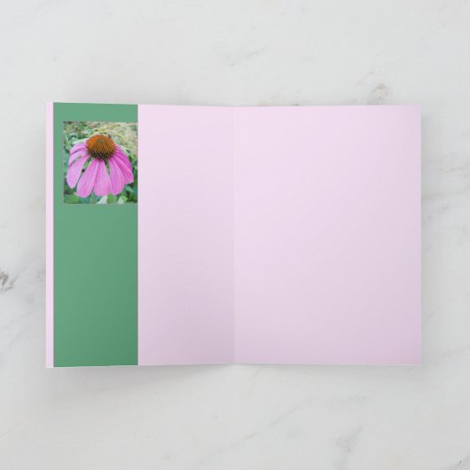 エキナセアピンク カード (内部)