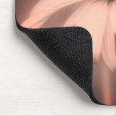 エキナセアフラワーヴィンテージ白黒 マウスパッド (コーナー)