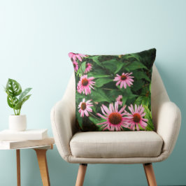 エキナセアプルプレアパープルコンフォワー装飾用クッション クッション