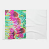 エキナセア茶タオル キッチンタオル (横)