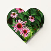 エキナセア・プルプレア、紫のベニバナ ノートブック (裏面)