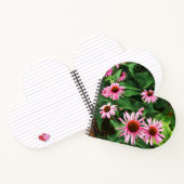 エキナセア・プルプレア、紫のベニバナ ノートブック (内部)