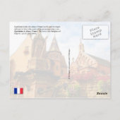 エギスハイム城とレオ9世礼拝堂, フランス ポストカード (裏面)