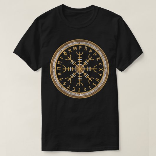 エギスヒャルムル 恐怖の helm tシャツ (デザイン正面)