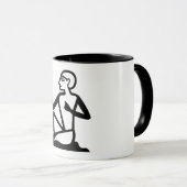 エギプチアン マグカップ (正面右)