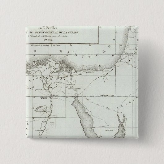 エギョプトとパレスチナ 缶バッジ (正面)