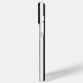 エギーと豪華な黒と白のパターンiPhone Case-Mate iPhoneケース (裏面 / 左)