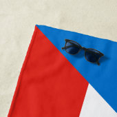 エクアトルギニアの国旗 ビーチタオル (インサイチュ)