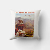 エクアドルのアンデス クッション (裏面)