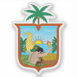 エクアドルのエスメラルダス州の紋章 シール