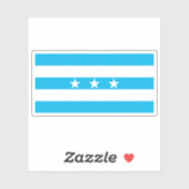 エクアドルのグアヤキル国旗 シール (シート)