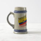 エクアドルのサッカーチーム ビールジョッキ (左)