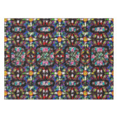 エクアドルのステイングラス テーブルクロス (正面(横))