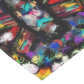 エクアドルのステイングラス テーブルクロス (アングル)