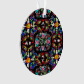 エクアドルのステンドグラス オーナメント (正面)