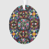 エクアドルのステンドグラス オーナメント (正面)