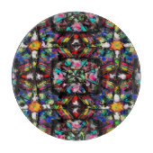 エクアドルのステンドグラス カッティングボード (正面)