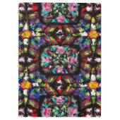 エクアドルのステンドグラス クリップボード (裏面)