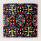 エクアドルのステンドグラス ジグソーパズル (横)