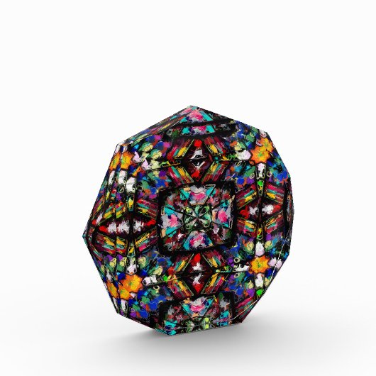 エクアドルのステンドグラス フォトブロック (左)