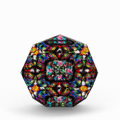 エクアドルのステンドグラス フォトブロック (正面)