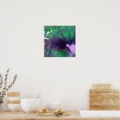 エクアドルのトゥングラワ火山 ポスター (キッチン)