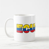 エクアドルのマグ コーヒーマグカップ (左)