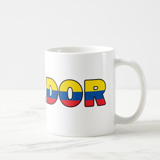 エクアドルのマグ コーヒーマグカップ (右)