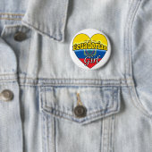 エクアドルの少女 缶バッジ (インサイチュ)