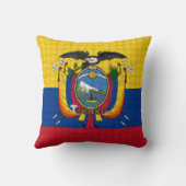 エクアドルの旗 クッション (裏面)