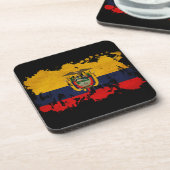 エクアドルの旗 コースター (左側)