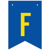 エクアドルの誕生日パーティーの飾り旗 バンティングフラッグ (第1の旗)