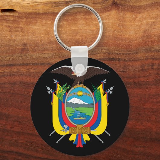 エクアドルの象徴 キーホルダー (正面)