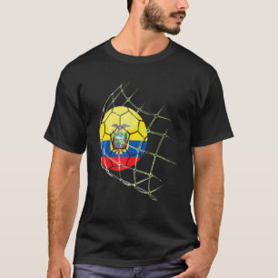 エクアドルサッカージャージーメンズ2022エクアドルBall Fla Tシャツ