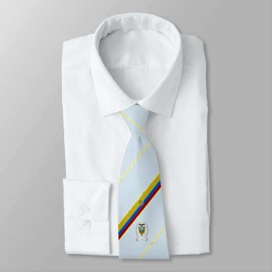 エクアドルストライプ国旗 ネクタイ (タイ)