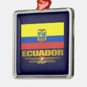 「エクアドルプライド」オーナメント メタルオーナメント (左)