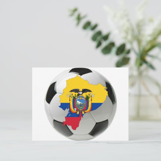 エクアドル代表 ポストカード (スタンド正面)