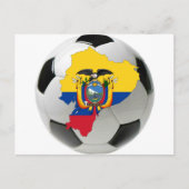 エクアドル代表 ポストカード (正面)