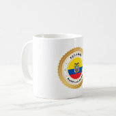 エクアドル共和国 コーヒーマグカップ (正面左)