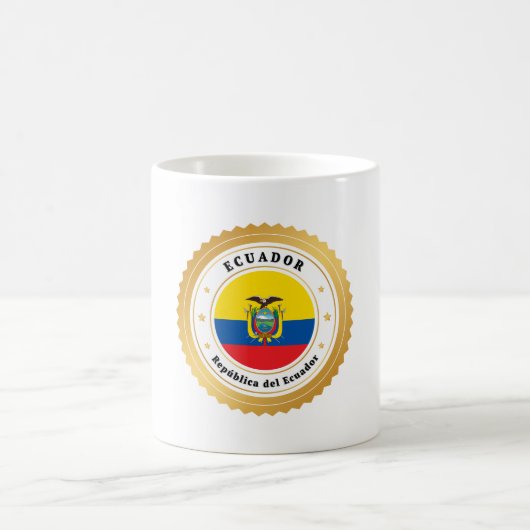 エクアドル共和国 コーヒーマグカップ (中央)