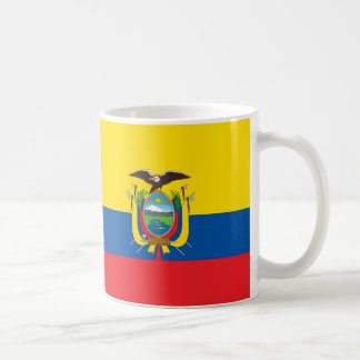 エクアドル国旗のセラミックマグカップ コーヒーマグカップ