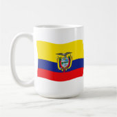 エクアドル国旗マグカップ コーヒーマグカップ (左)